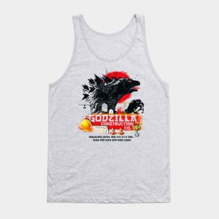 Godzilla Construction Company Tank Top